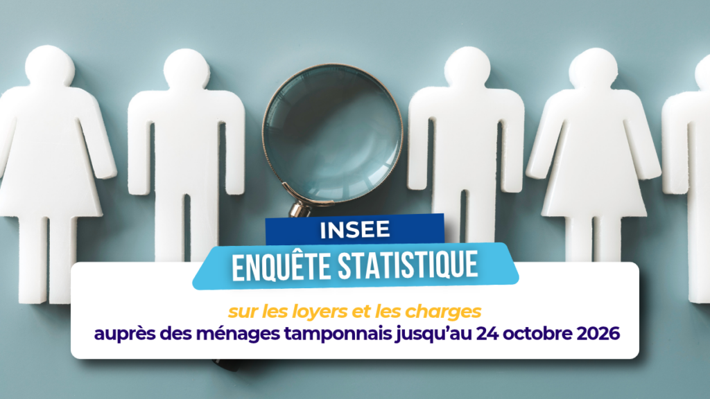 Réalisation d'une enquête statistique de l'Insee sur les loyers et les charges des ménages